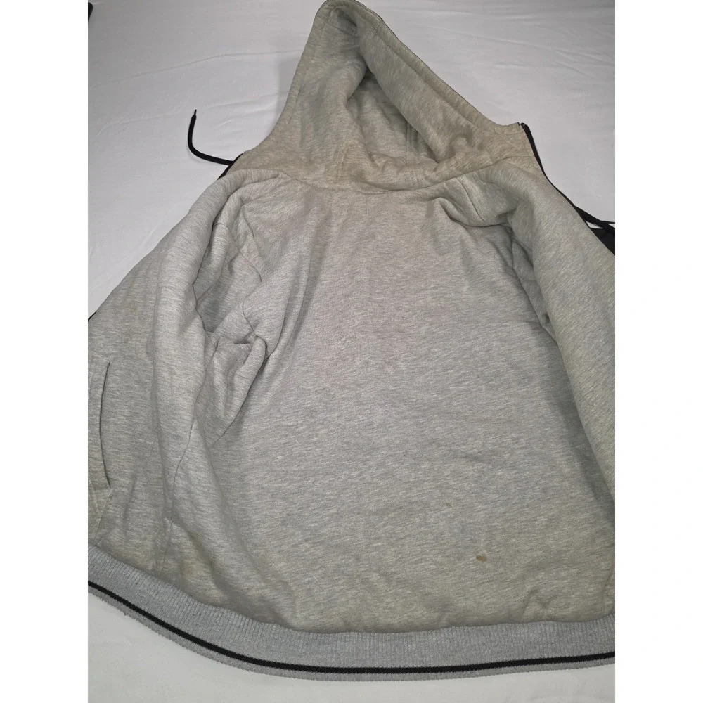 Vintage 90s/2000s Y2K Adidas Insulated Hooded Windbreaker Jacket – Men's Black